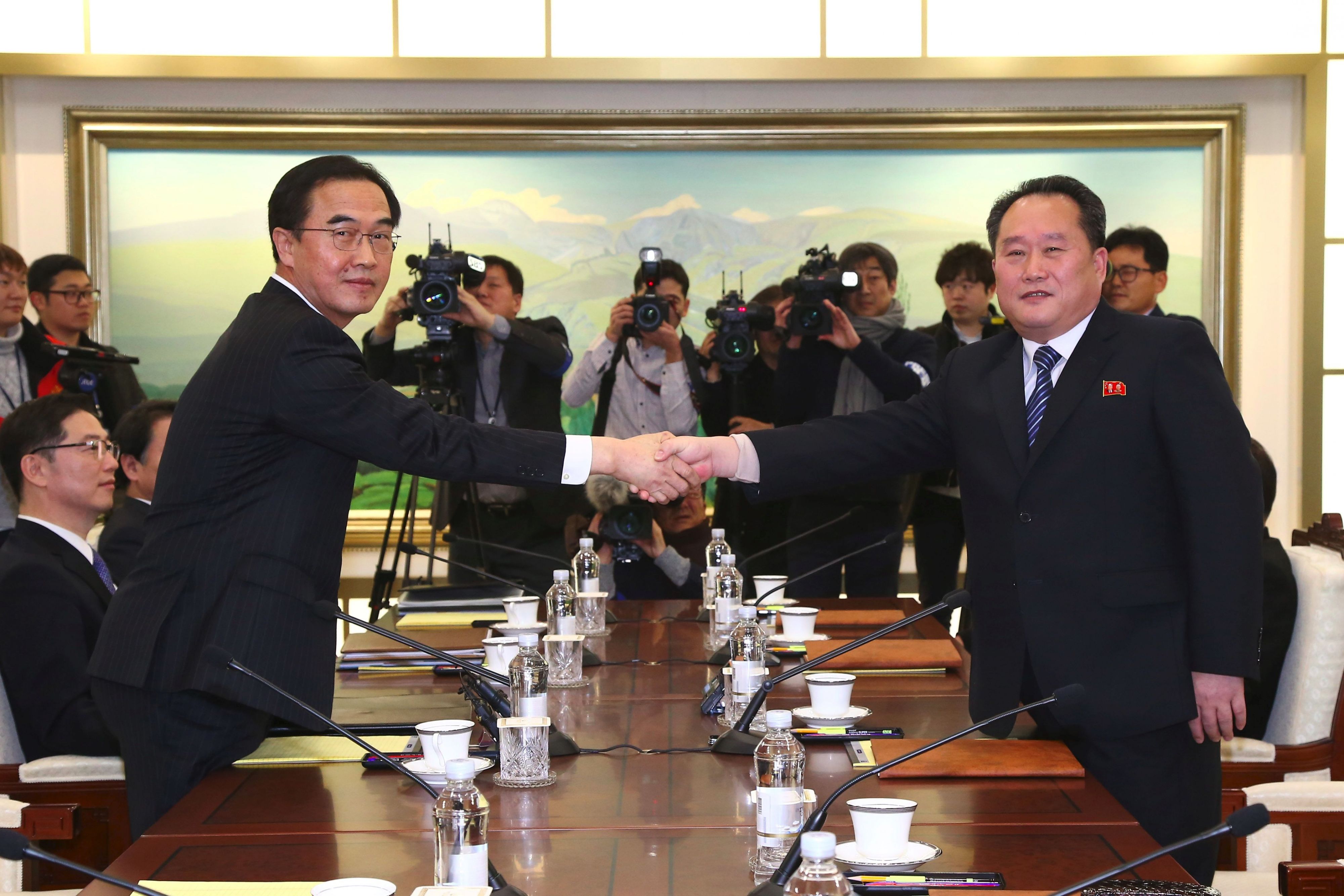9-1: Gesprekken tussen Noord- en Zuid-Korea begonnen