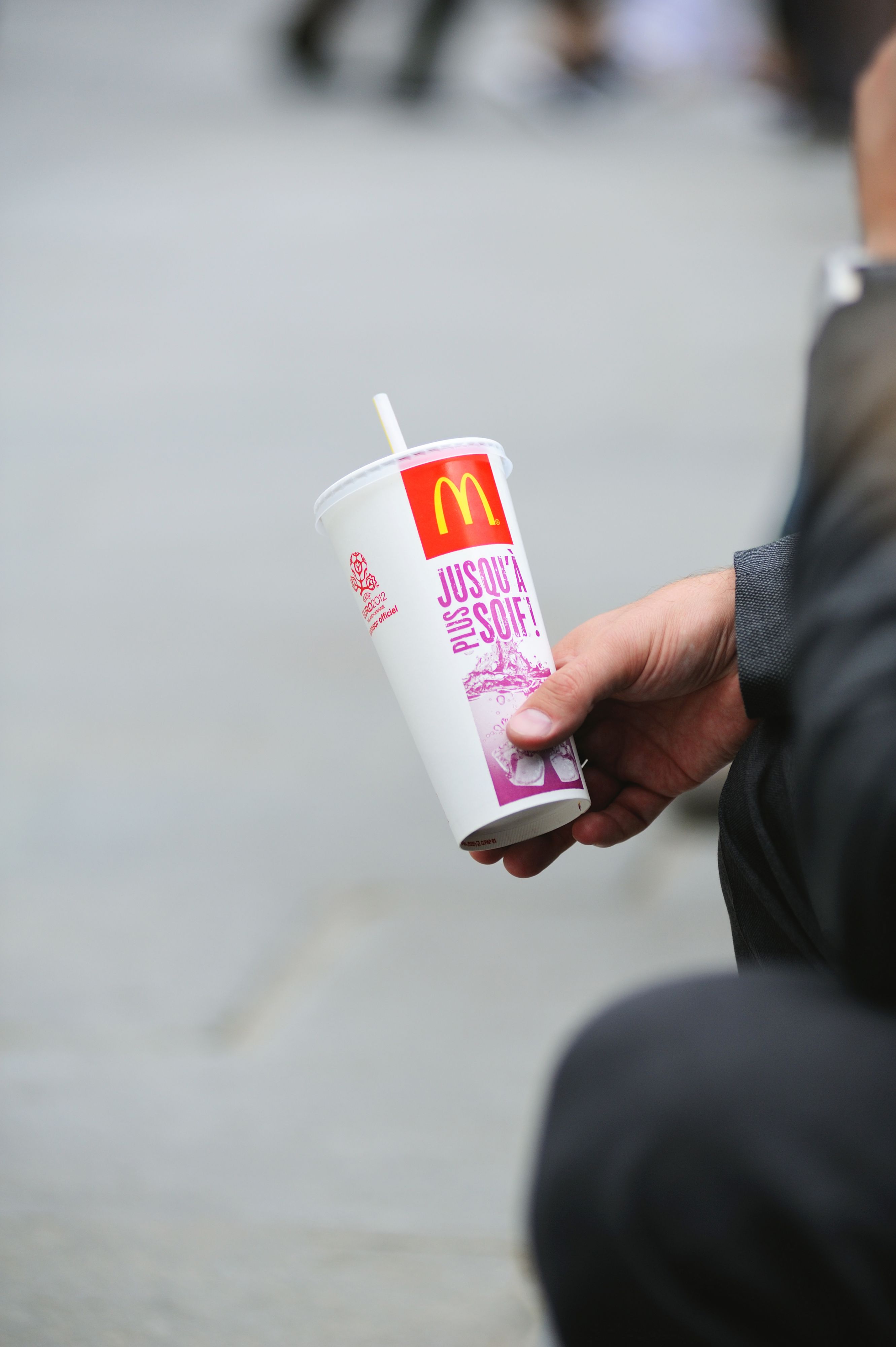 McDonald's stopt met plastic rietjes. / Colourbox. 