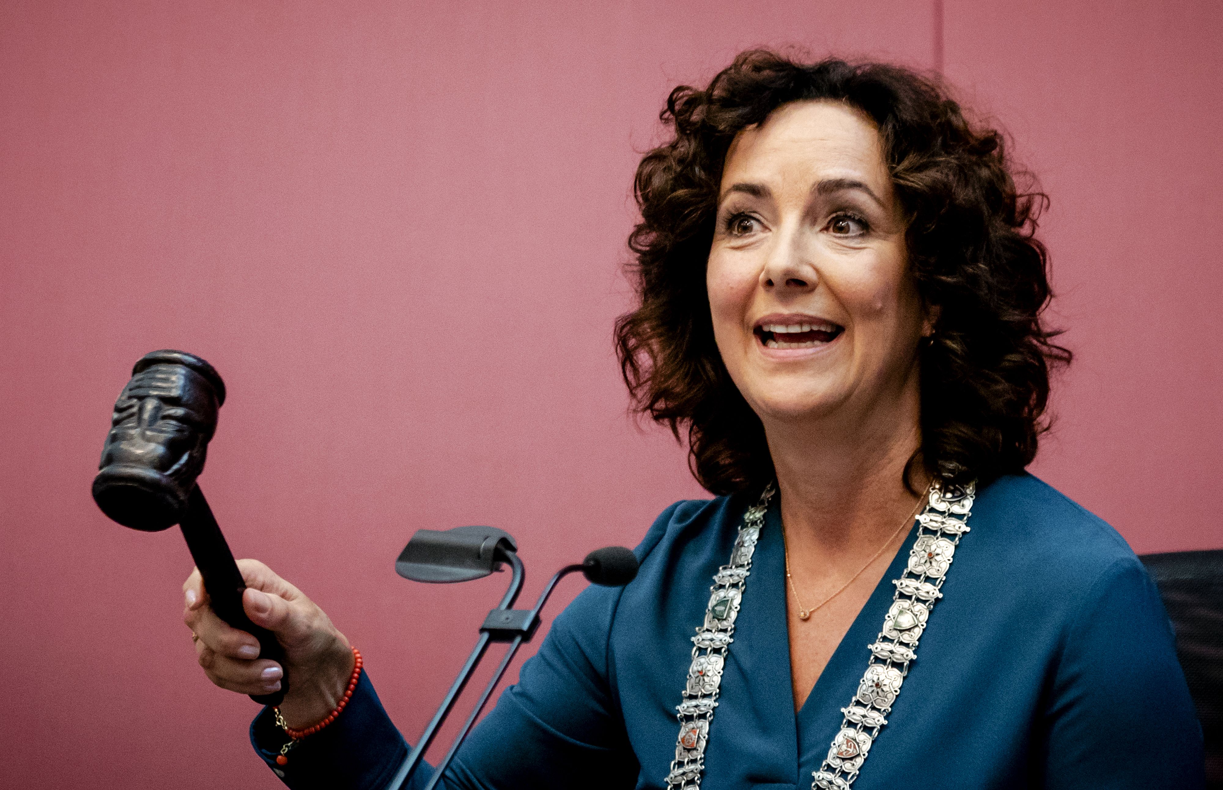Femke Halsema beëdigd als burgemeester van Amsterdam