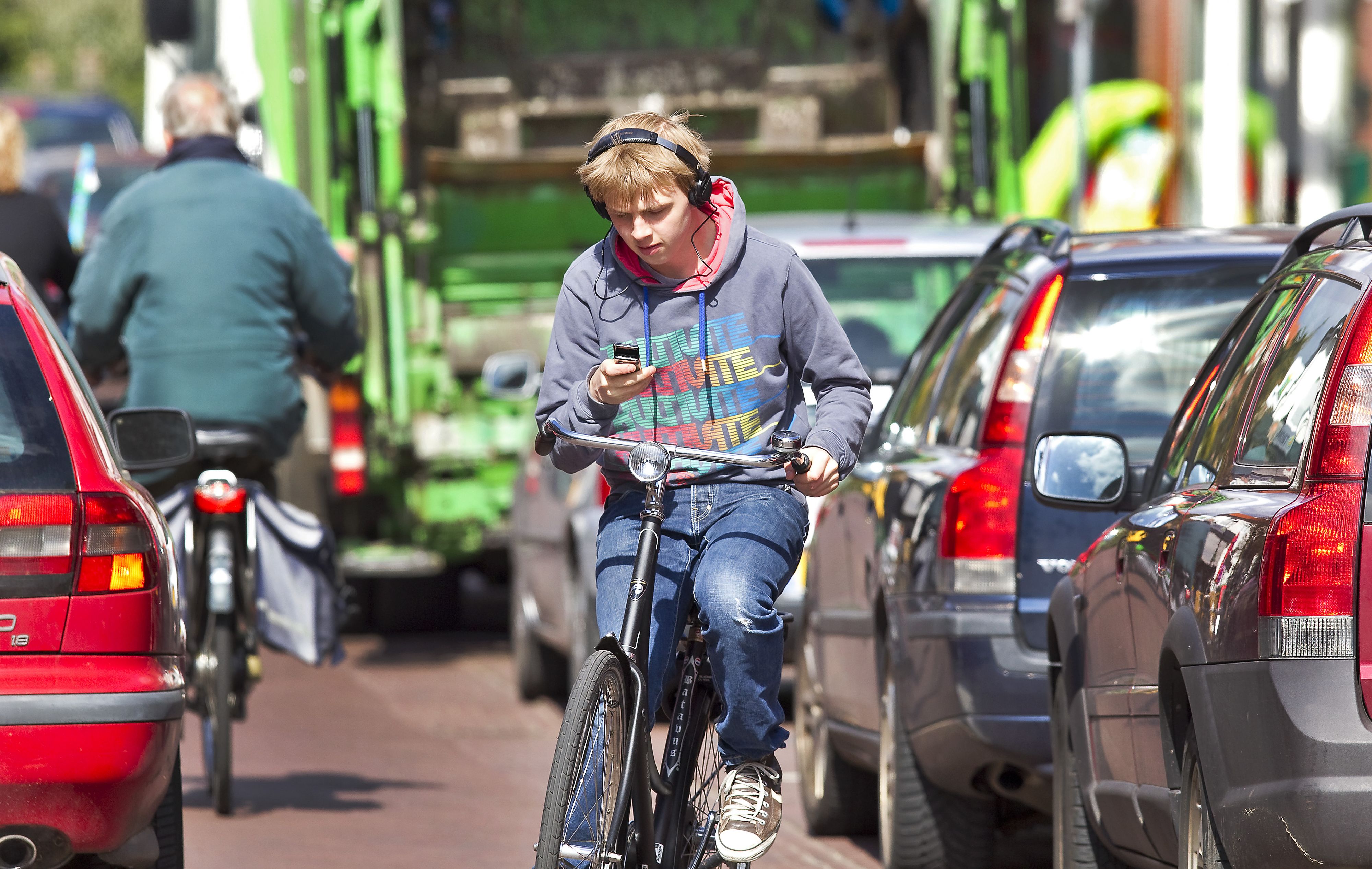 Previs site twist Buitenlander Bon voor appen op de fiets: hoe zit het nou?