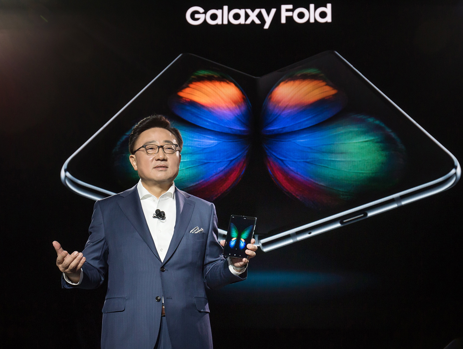 Peperdure vouwbare Samsung na twee dagen stuk