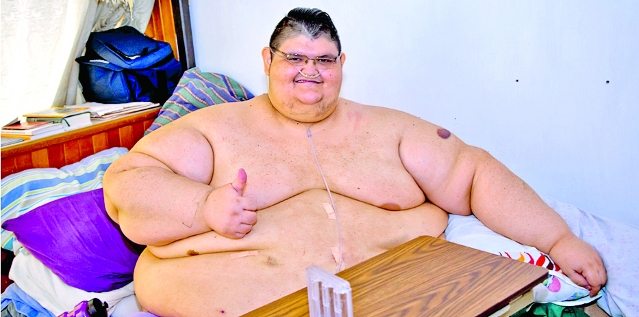 Dikste man ter wereld verliest 334 kilo