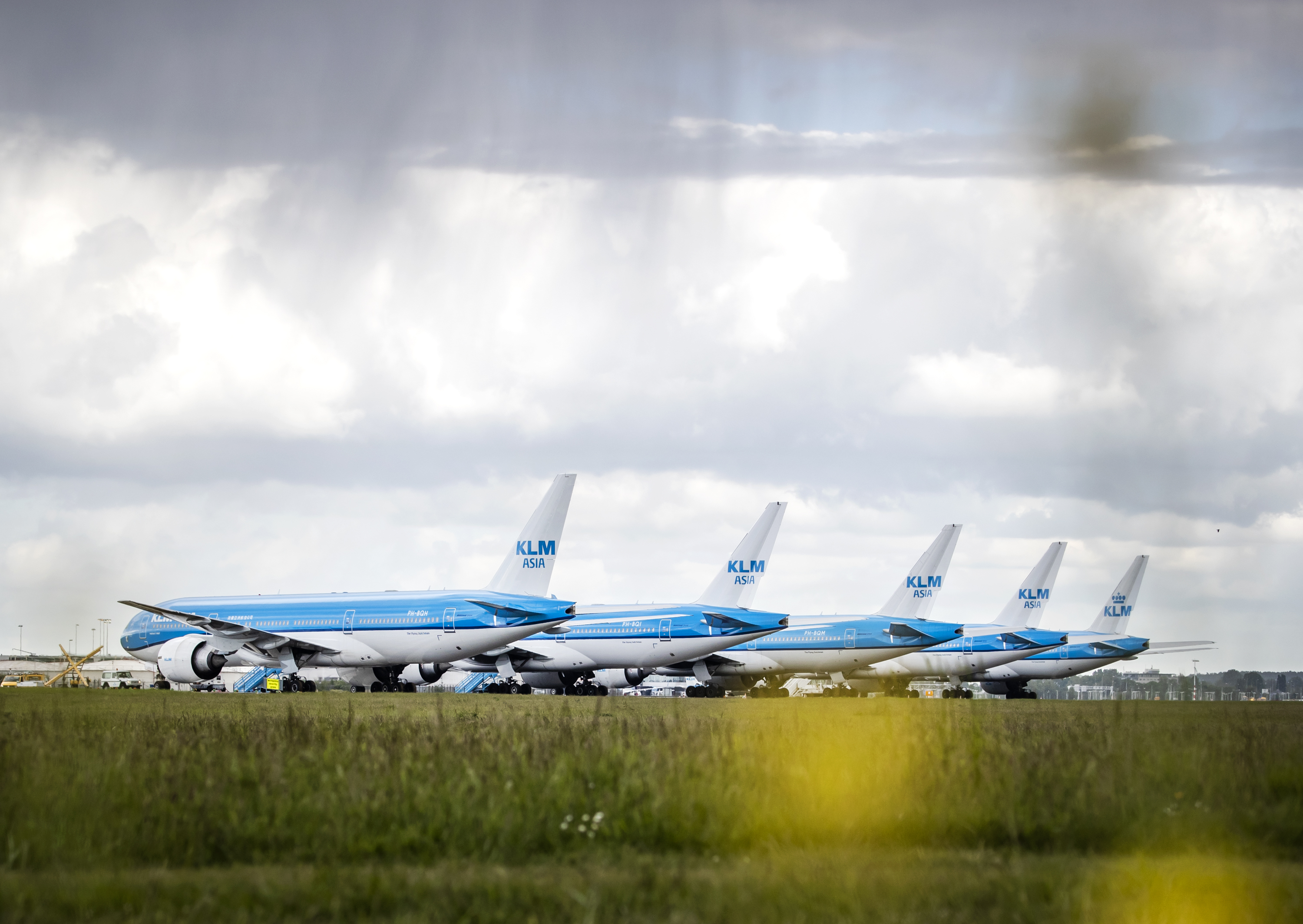 Foto van vliegtuigen KLM