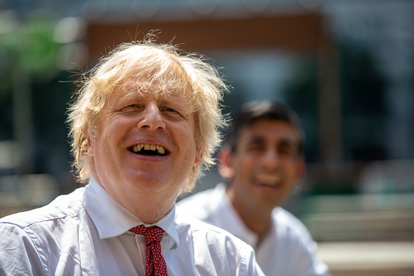 Foto van Boris Johnson