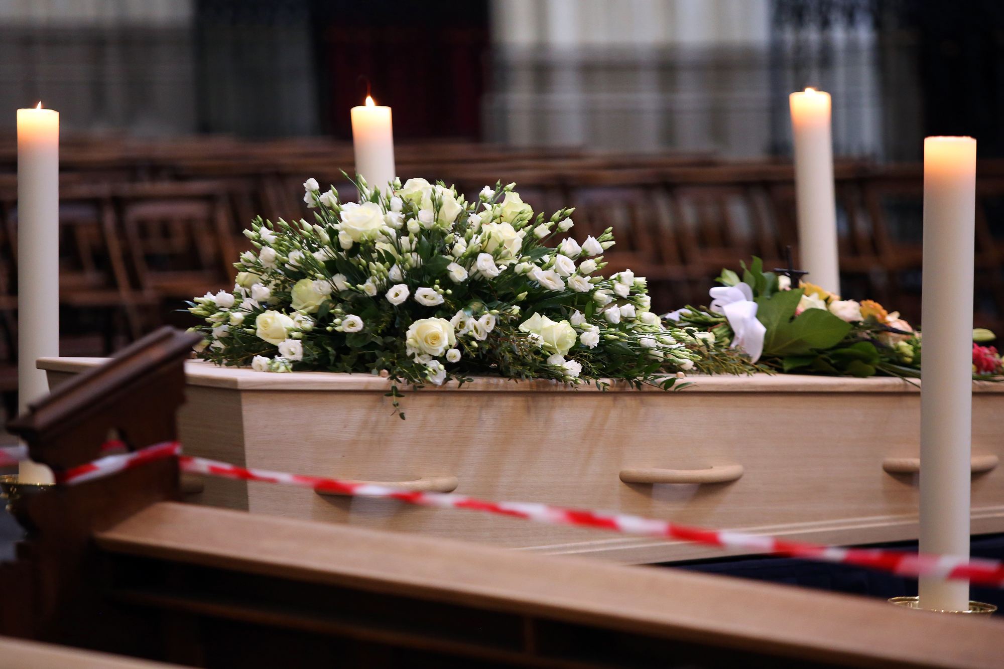 dood in scene begrafenis uitvaart