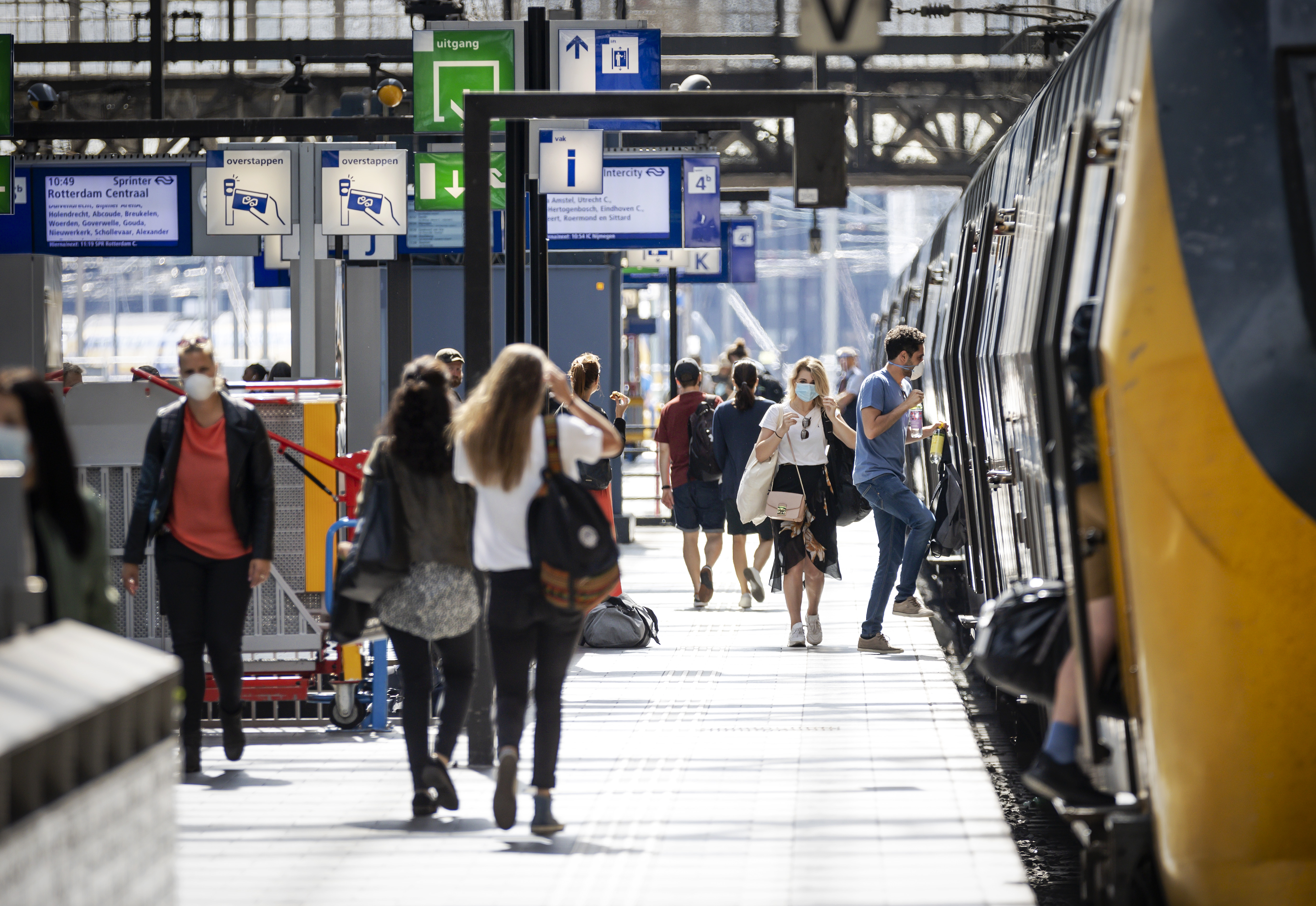 Voorlopig geen treinen tussen Amersfoort en Amsterdam