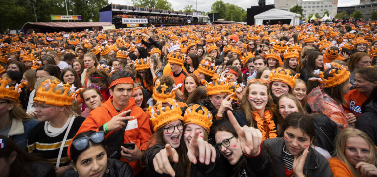 538 Oranjedag in Breda.