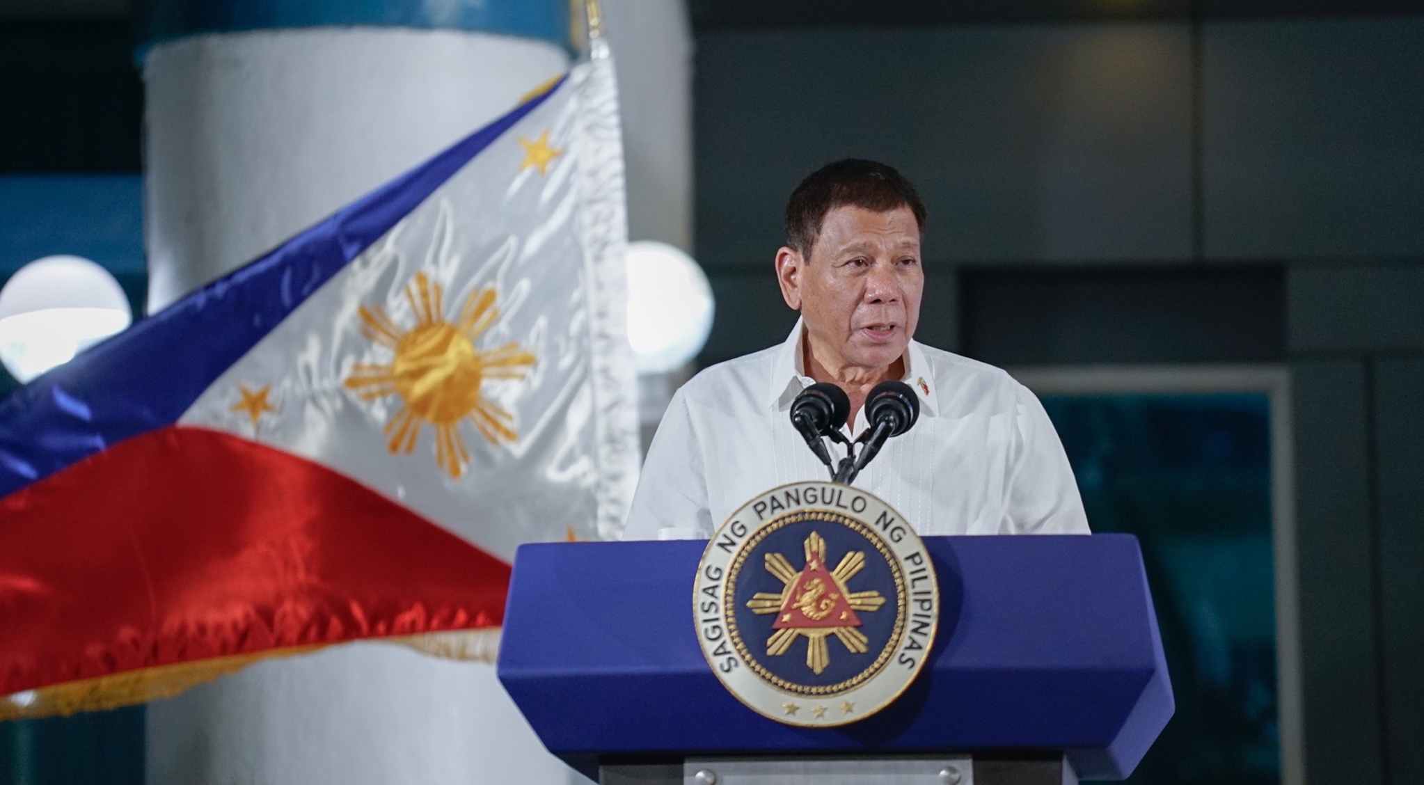 Rodrigo Duterte mondkapje Filipijnen