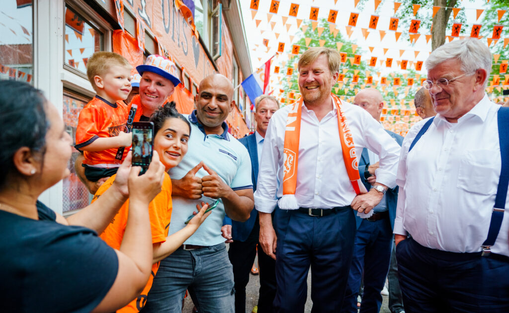 EK, koning, Willem-Alexander, oranjestraat