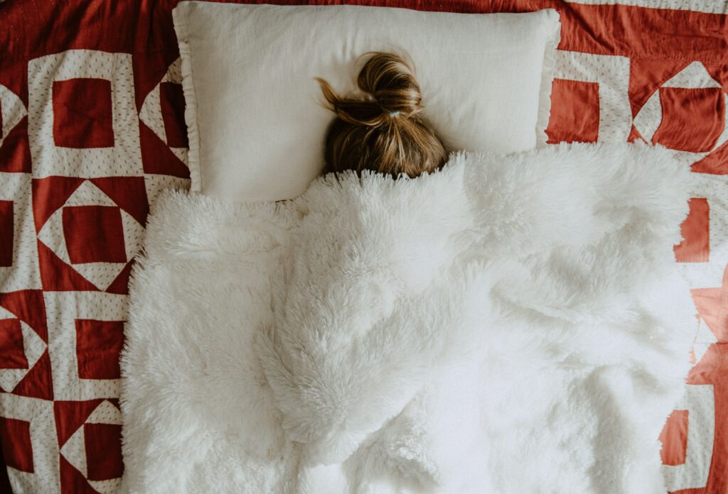 slapen, deken, verzwaringsdeken, verzwaarde deken