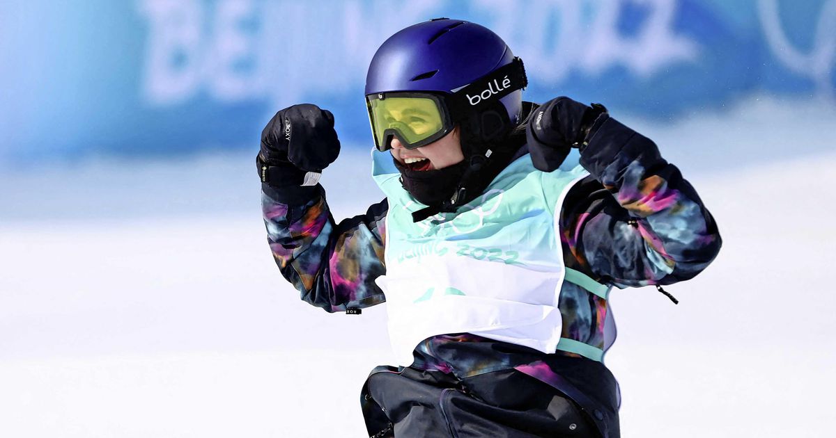 duif vloeistof Welvarend Snowboardster Melissa Peperkamp (17) verrast met prestatie: 'Held'