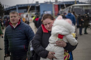 Oekraine Polen vluchtelingen Rusland