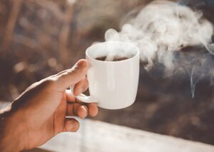 koffie grote boodschap wc koffie zout brein cafeïne dip moe