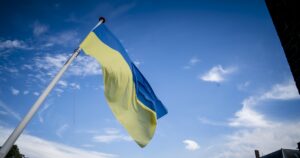 vlag oekraine rusland oorlog