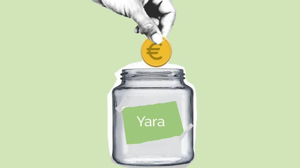 de spaarrekening van Yara