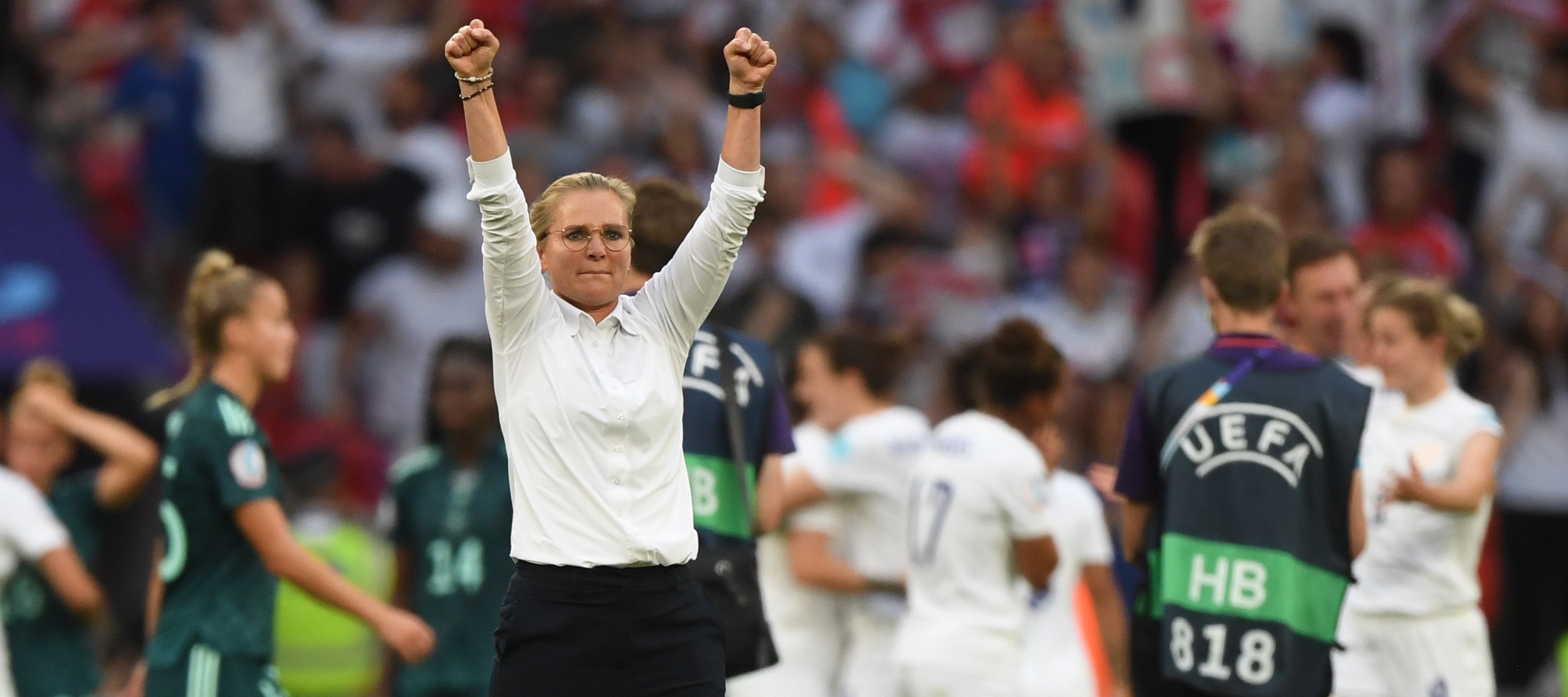 Sarina Wiegman Engeland Britten reacties loven EK Vrouwenvoetbal