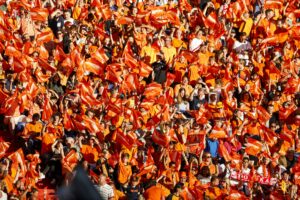 fans oranje Nederlands Elftal WK voetbal Qatar