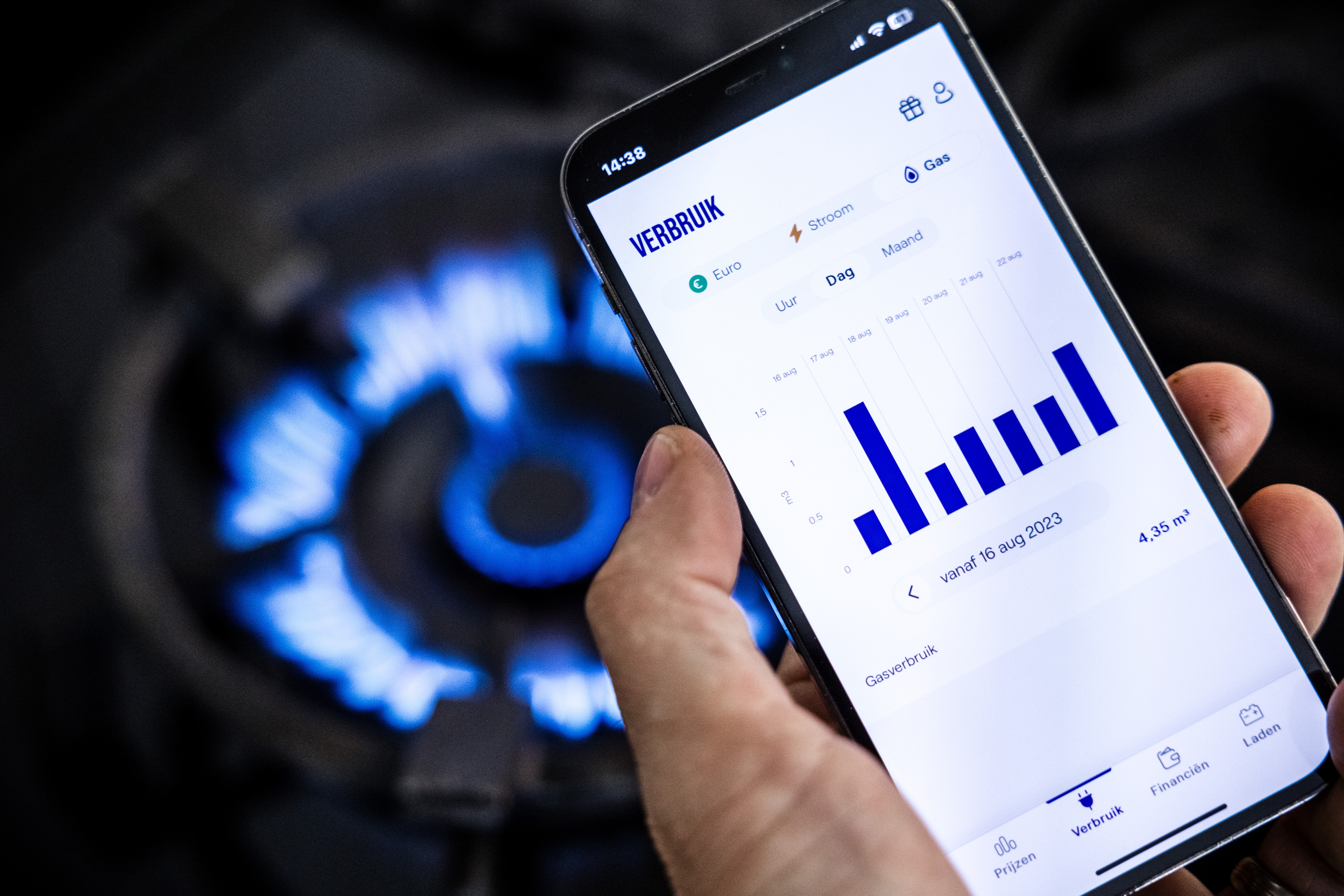 Gas, gasprijs, verbruik, energie energierekening
