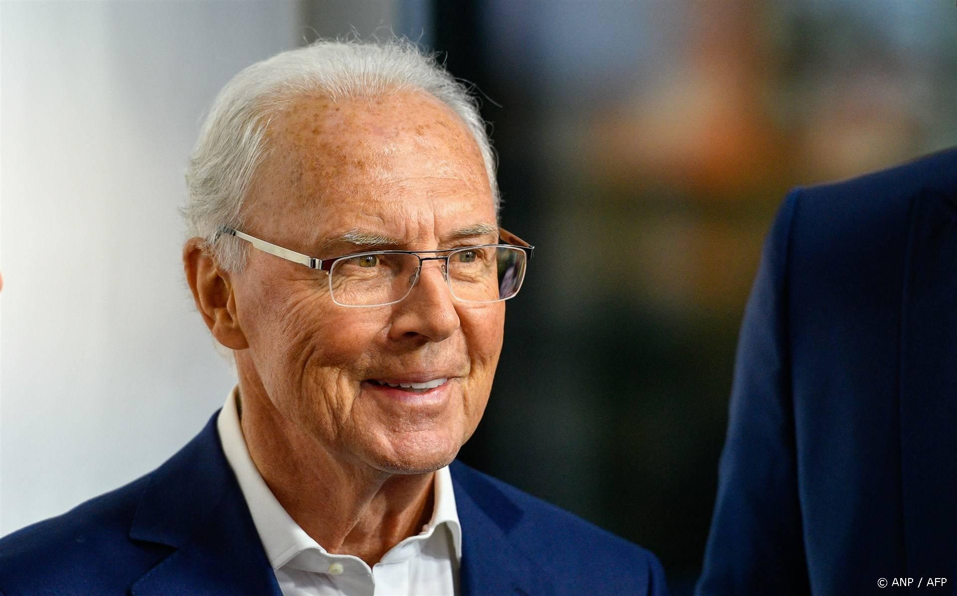 Former German player Franz Beckenbauer arrives for the opening gala for the Hall of Fame of German Football at the German Football Museum in Dortmund on April 1, 2019. 
SASCHA SCHUERMANN / AFP