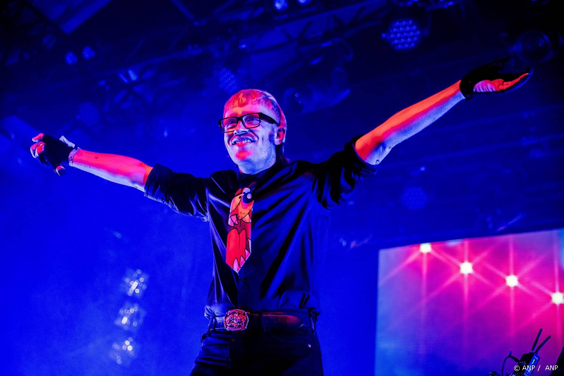GRONINGEN - Joost Klein tijdens een optreden op het festival Eurosonic Noorderslag (ESNS). ANP PAUL BERGEN