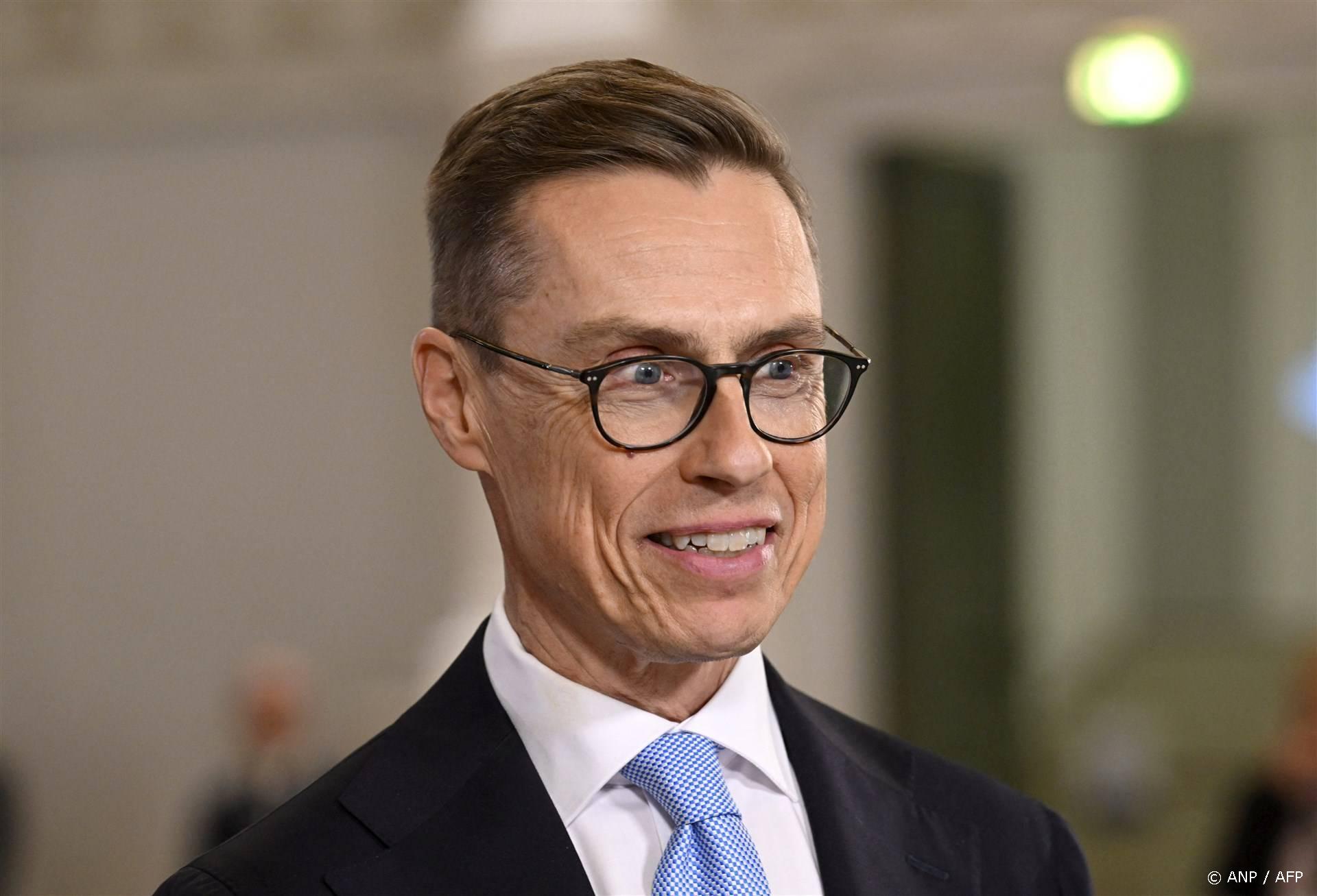 Finnish former prime minister and candidate of the National Coalition Party NCP Alexander Stubb take part in an the Presidential election night debate at the City Hall in Helsinki, Finland, during the first round of the presidential election, on January 28, 2024. Finns went to the polls to elect a new president, an office whose importance has grown on increased tensions with neighbouring Russia since the invasion of Ukraine. While the president's powers are limited, the head of state -- who also acts as supreme commander of Finland's armed forces -- helps direct foreign policy in collaboration with the government, meaning the changing geopolitical landscape in Europe will be the main concern for the winner.
Markku Ulander / Lehtikuva / AFP