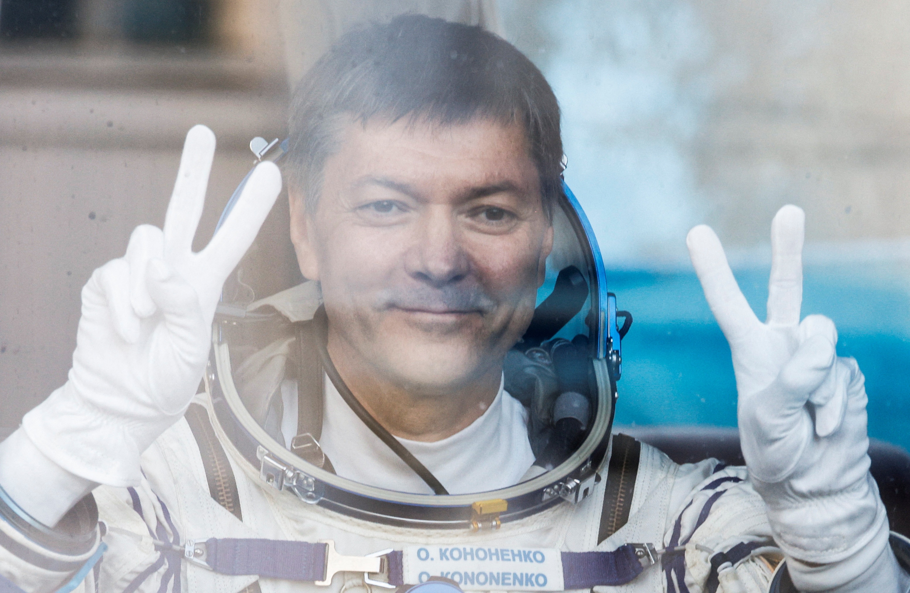 Oleg Kononenko verblijft al meer dan 878 dagen in de ruimte.