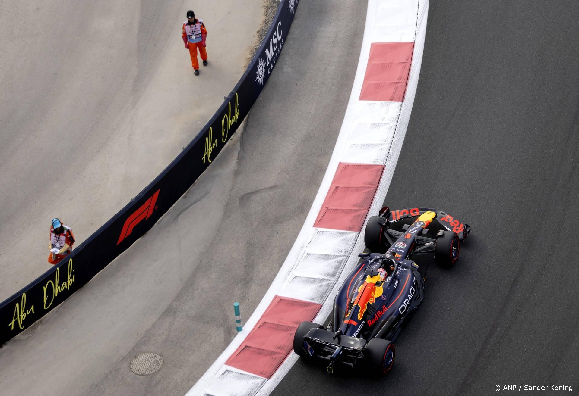 ABU DHABI - Max Verstappen (Red Bull Racing) tijdens de derde vrije training op het Yas Marina Circuit in aanloop naar de Abu Dhabi Grand Prix. ANP SANDER KONING